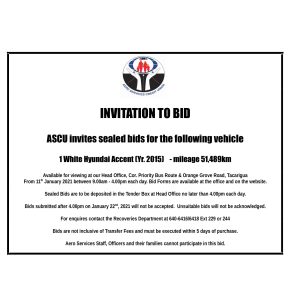 INVITATION TO BID 2021 N WINCHESTER