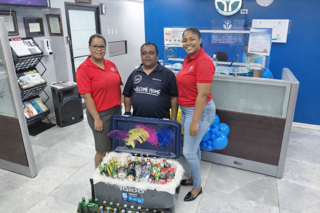 Winner of the cooler hamper