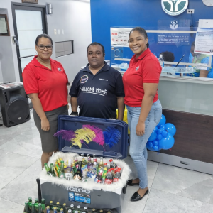 Winner of the cooler hamper